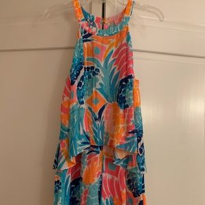 Lilly Pulitzer overlay romper